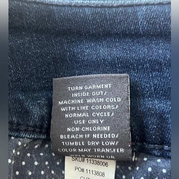 Torrid Dark Blue Skinny Jeans- Jeggings 14w - Picture 7 of 7